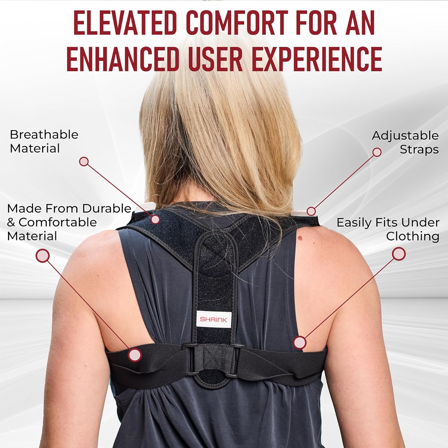 shrink Posture Corrector Back Support Brace