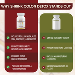 Shrink Toning Colon Detox Cleanse – 60 Capsules