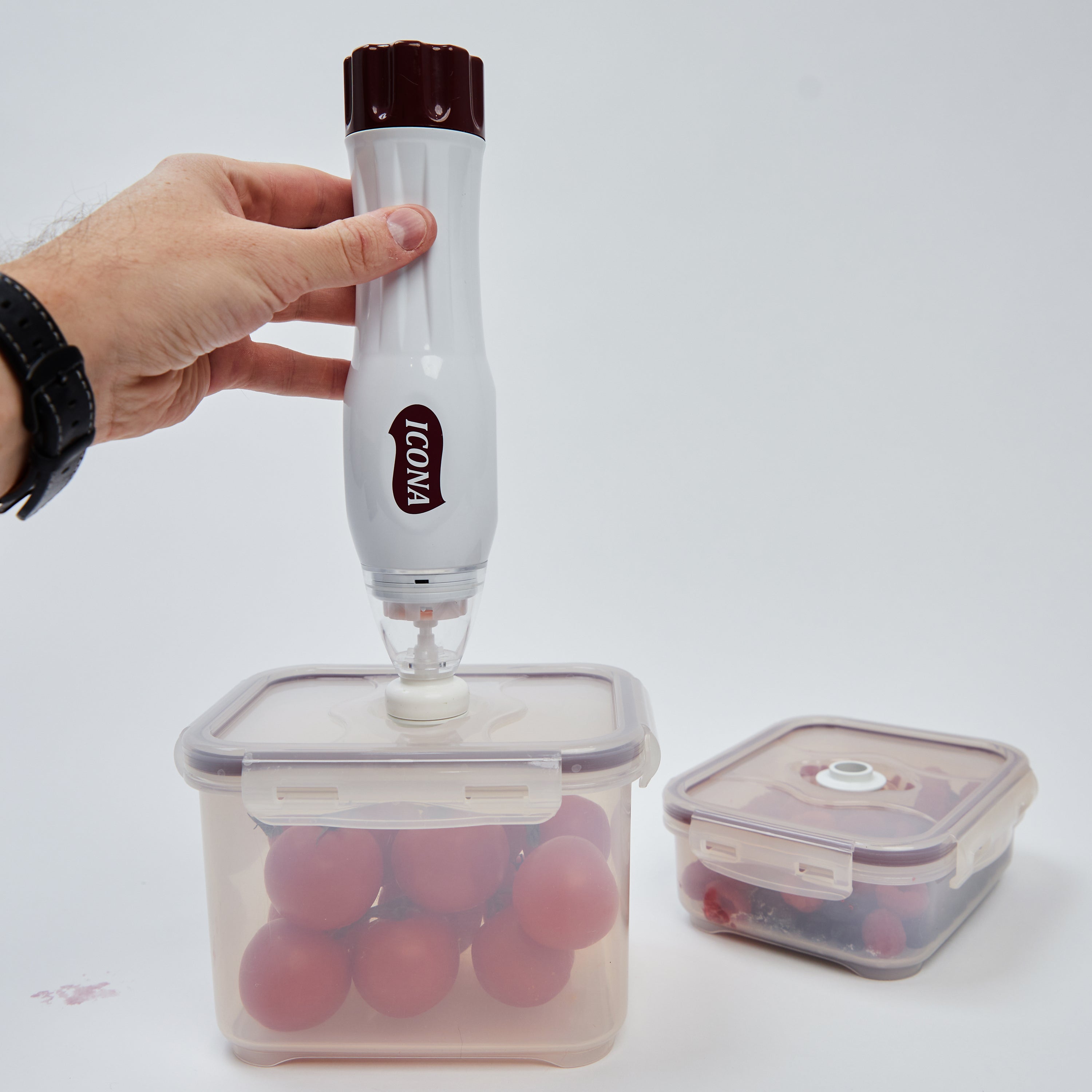 Icona Vacuum Seal Containers for Food Storage