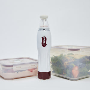 Icona Vacuum Seal Containers for Food Storage